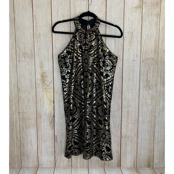 Francesca’s | Alya Lucianna Sequin Shift Dress - Picture 4 of 7